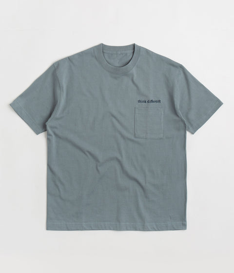 Workware Think Different Heavyweight Pocket T-Shirt in Blue