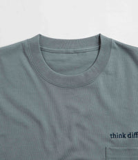 Workware Think Different Heavyweight Pocket T-Shirt in Blue thumbnail