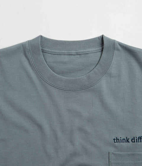 Workware Think Different Heavyweight Pocket T-Shirt in Blue