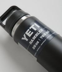 Yeti Chug Cap Rambler Bottle 26oz - Black thumbnail