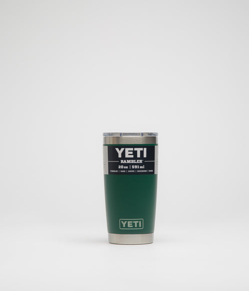 Yeti Rambler 20 Oz Tumbler - Black Forest Green