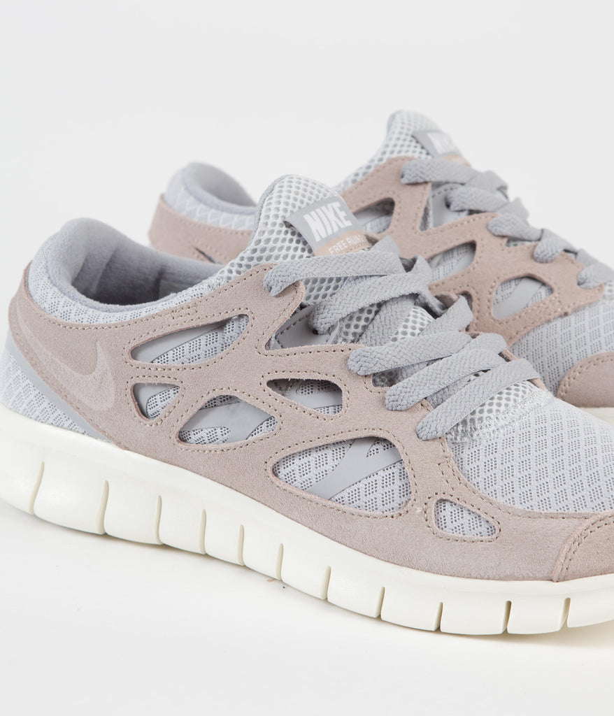 Nike free run 2 best sale womens grey