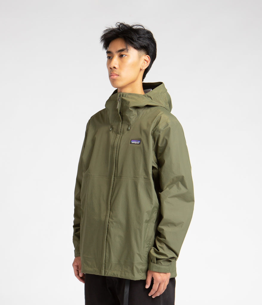 Patagonia torrentshell discount jacket sprouted green