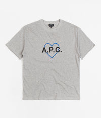 A.P.C. Romeo T-Shirt - Heather Grey thumbnail