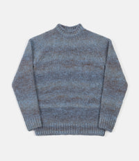 A.P.C. Rudy Knitted Sweatshirt in Blue thumbnail
