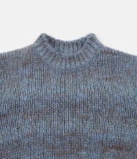 A.P.C. Rudy Knitted Sweatshirt in Blue thumbnail