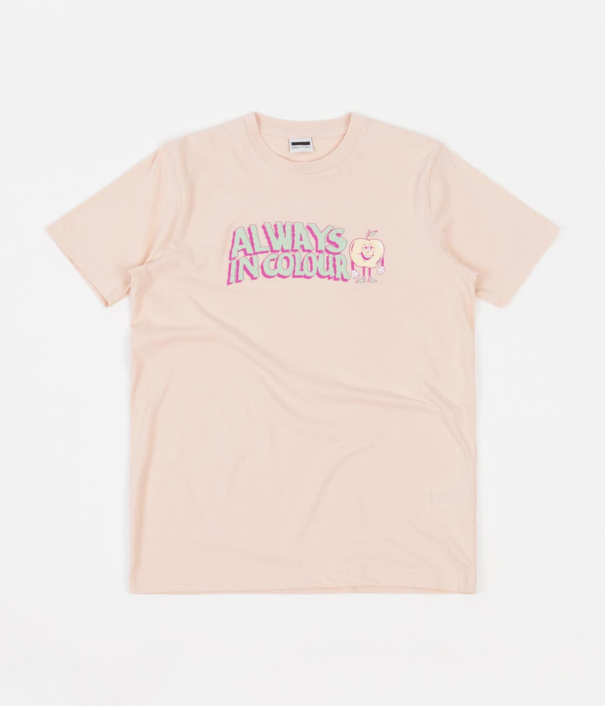 misty pink t shirt