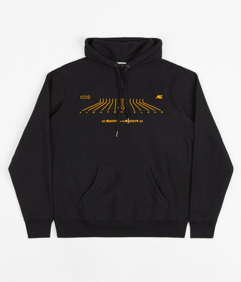 Always in Colour Dial Hoodie - Black