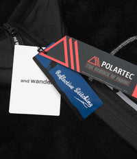 and wander High Loft Fleece in Black thumbnail