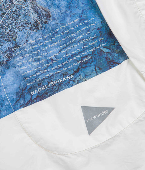 and wander x Naoki Ishikawa The Void Sea Shirt in White