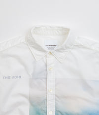 and wander x Naoki Ishikawa The Void Sea Shirt in White thumbnail