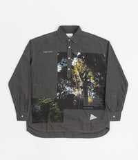 and wander x Naoki Ishikawa The Void Tree Shirt in Charcoal thumbnail