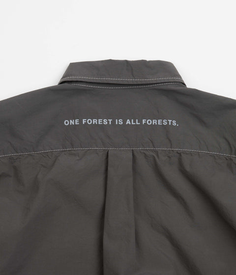 and wander x Naoki Ishikawa The Void Tree Shirt in Charcoal