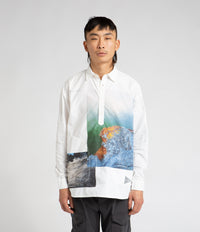 and wander x Naoki Ishikawa The Void Sea Shirt in White thumbnail