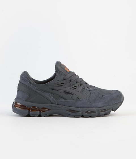 Asics Gel-Kayano 21 Shoes in Carrier Grey and Habanero