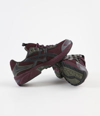 Asics x Kiko Kostadinov UB2-S Gel-1130 Shoes in Deep Mars and Graphite Grey thumbnail