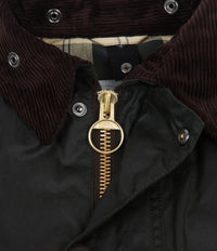 Barbour White Label Slim Beaufort Jacket in Sage thumbnail