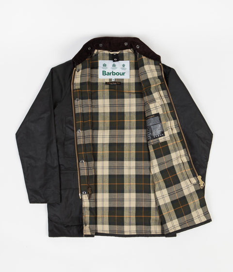 Barbour White Label Slim Beaufort Jacket in Sage