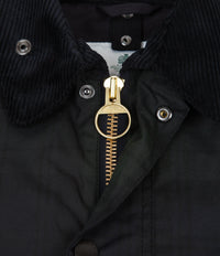 Barbour White Label Slim Bedale Blackwatch Jacket in Navy thumbnail