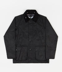 Barbour White Label Slim Bedale Jacket in Black thumbnail