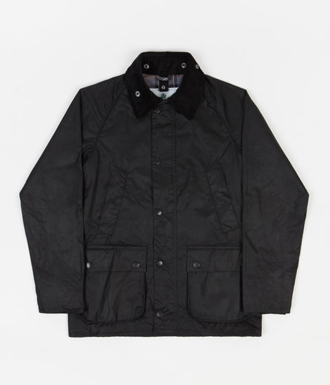 Barbour White Label Slim Bedale Jacket in Black
