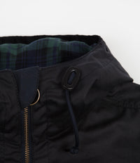 Barbour White Label Wax Camo Smock in Navy thumbnail