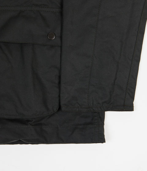 Barbour White Label Wax Camo Smock in Sage
