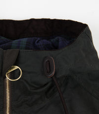 Barbour White Label Wax Camo Smock in Sage thumbnail