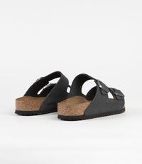 Birkenstock Arizona Sandals - Oiled Black thumbnail