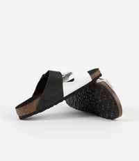 Birkenstock Arizona Split Sandals in Black and White thumbnail