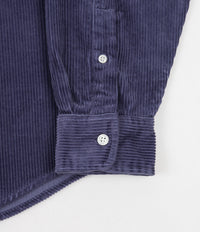 Carhartt Madison Cord Shirt - Cold Viola / Black thumbnail