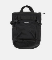 Carhartt Payton Carrier Backpack in Black and Black / White thumbnail