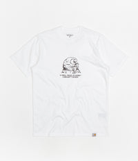 Carhartt Piece Of Work T-Shirt - White / Black thumbnail