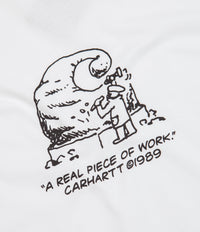 Carhartt Piece Of Work T-Shirt - White / Black thumbnail