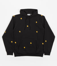 Carhartt Seek Hoodie in Black thumbnail