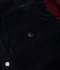 Carhartt Triple Madison Cord Shirt in Astro and Frasier / Jam thumbnail
