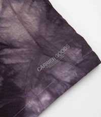 Carrier Goods Tie Dye Trail Runner Shorts - Purple thumbnail
