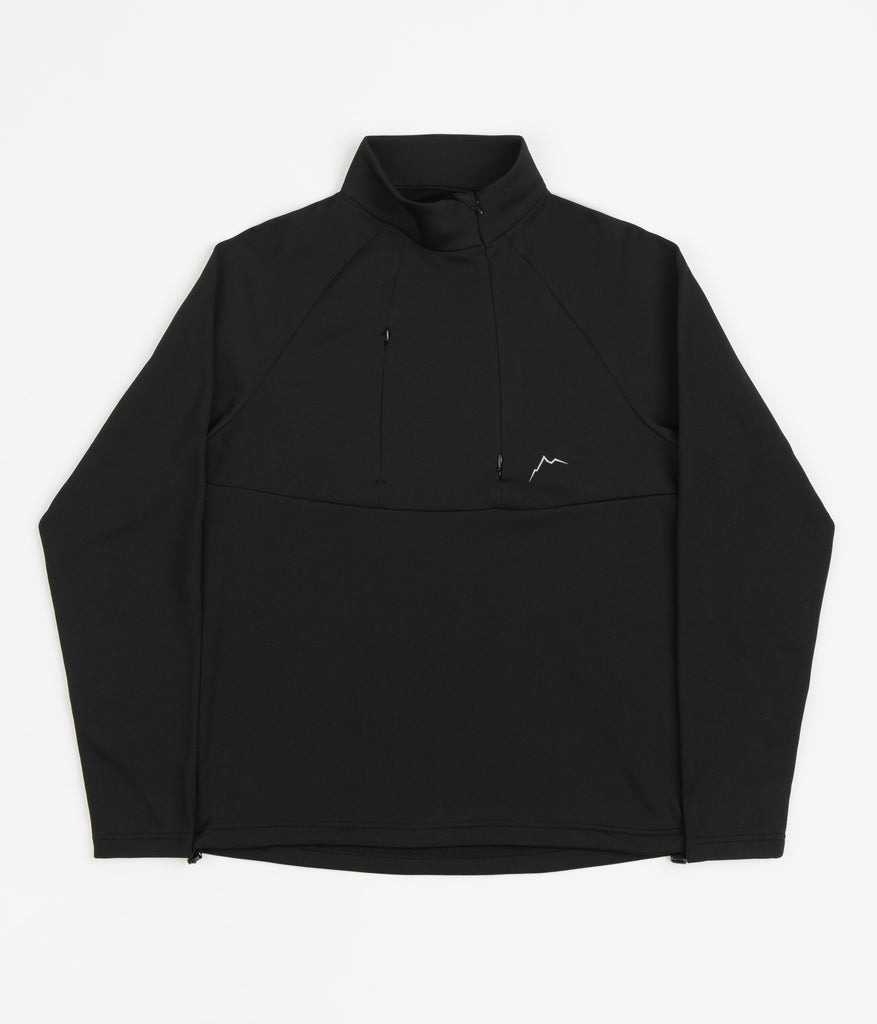 Cayl Karuishi Half Zip Sweatshirt - Black | Always in Colour