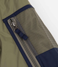 Columbia Challenger Pullover Jacket in Stone Green and Collegiate Navy thumbnail