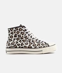 Converse Lucky Star Hi Archive Print Remixed Shoes in Driftwood and Light Fawn / Black thumbnail