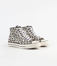 Converse Lucky Star Hi Archive Print Remixed Shoes in Driftwood and Light Fawn / Black thumbnail