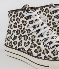 Converse Lucky Star Hi Archive Print Remixed Shoes in Driftwood and Light Fawn / Black thumbnail