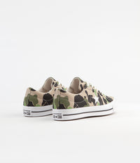 Converse One Star Ox Archive Print Remixed Shoes in Candied Ginger and Piquant Green thumbnail
