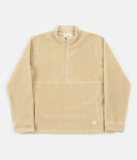 Folk Funnel Fleece in Tan thumbnail
