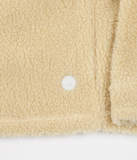 Folk Funnel Fleece in Tan thumbnail