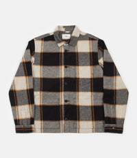 Folk Plinth Jacket in Black and Brick thumbnail