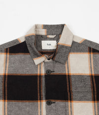 Folk Plinth Jacket in Black and Brick thumbnail