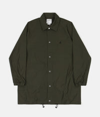 Gramicci Back Satin Coaches Jacket in Deep Olive thumbnail