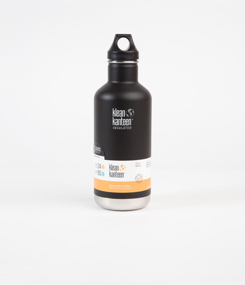 Klean Kanteen Classic 946ml Vacuum Insulated Flask - Shale Black