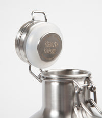 Klean Kanteen Growler 1900ml Insulated Swing Lok Flask in Brushed Stainless thumbnail